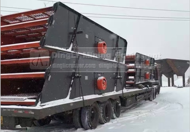 vibrating feeder transport