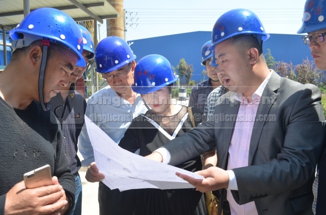 Government Officials from Gansu Visit Xinxiang Dingli