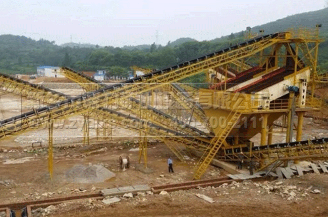Automatic Stone Production Line in Guizhou