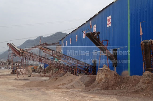 400TPH Stone Crusher Production Line in Hubei