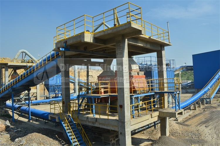 aggregates production line for cement production