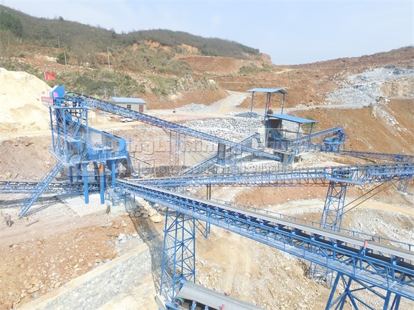 stone crushing production line scale