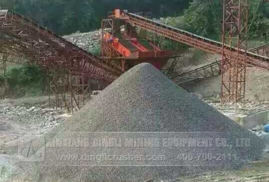aggregates production line