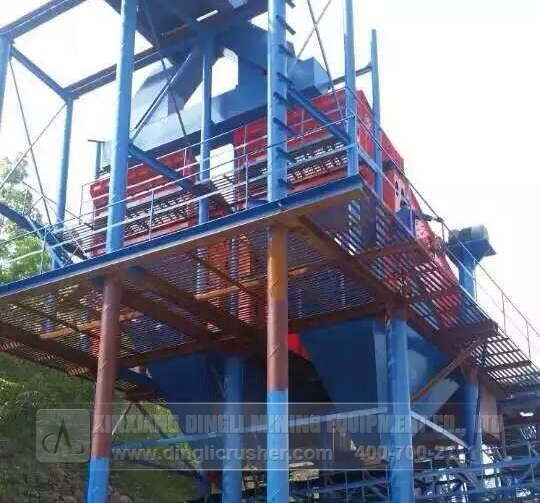 crusher installation