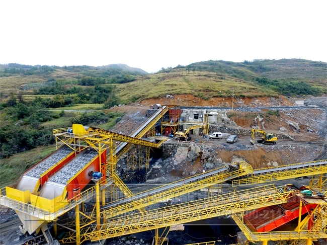 quarry production line configuration