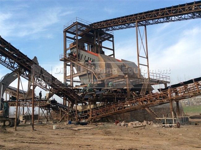 stone hammer crusher production line