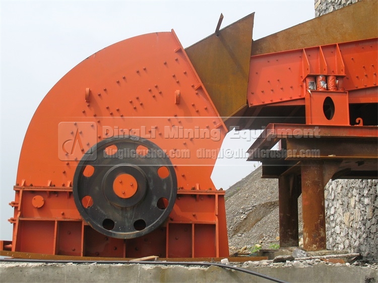 hammer crusher machine in production line