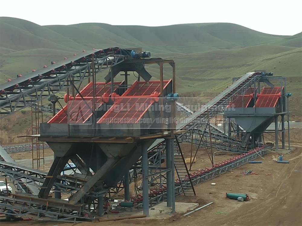 gravel aggregates production line