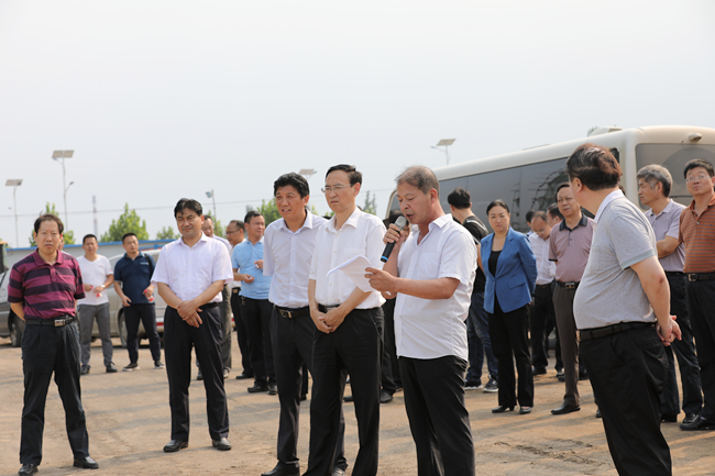 Xinxiang Government Officials Visit Zhongyu Dingli