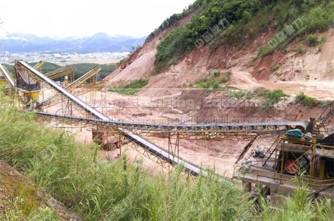 600-800TPH Gravel Crushing Plant in Tengchong Yunnan