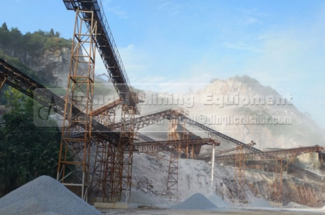 5000TPD Gravel and Aggregate Production Line in Yichun Jian