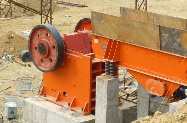 jaw crusher price and production site