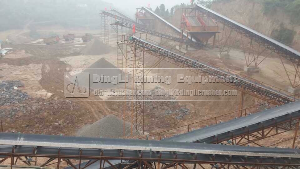 mining crushing production line