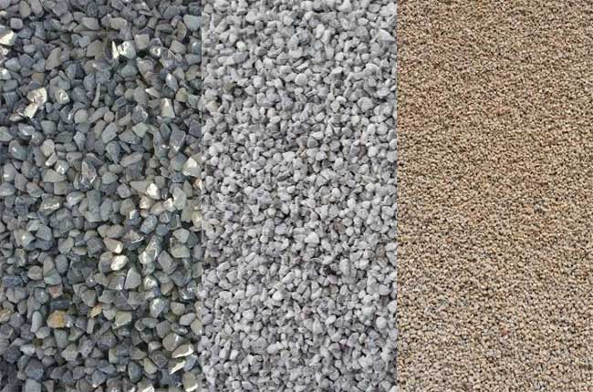 crushed stone