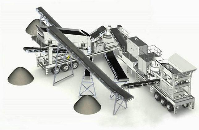 road stone crushing plant