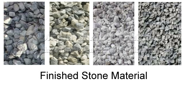 stone material size