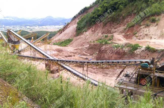 basalt stone crushing plant