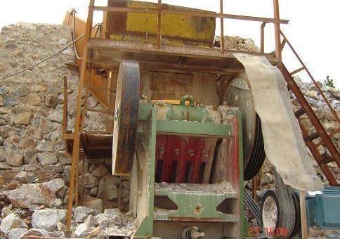 sand-hand mining baslat crusher machine