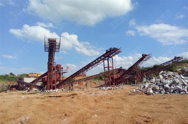 2500 Ton/Day Gravel Production Line in Yongzhou Hunan