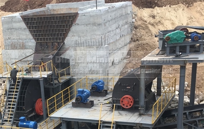 New Hammer Crusher Applied in the Stone Production Line