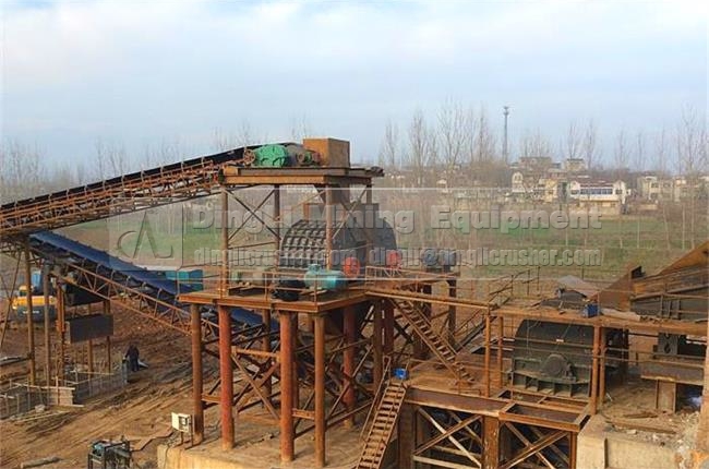 application site of ring hammer crusher