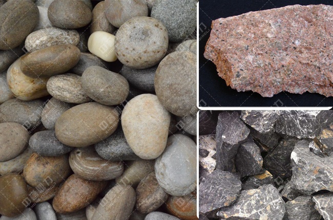 Various types of Stone