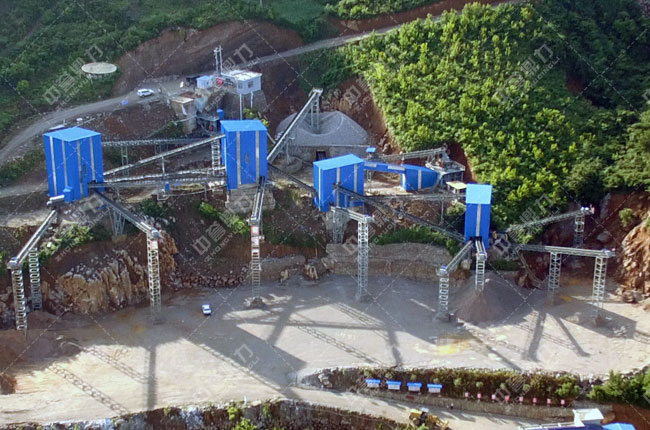 500TPH Limestone Crushing & Screening Plant Solution