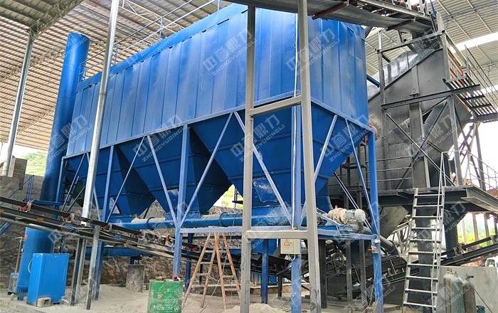 enclosed production line of sand making plant