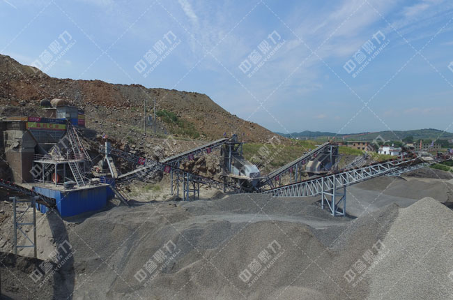 aggregate production plant