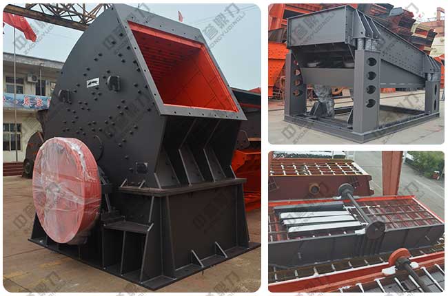 main equipment for aggregate production