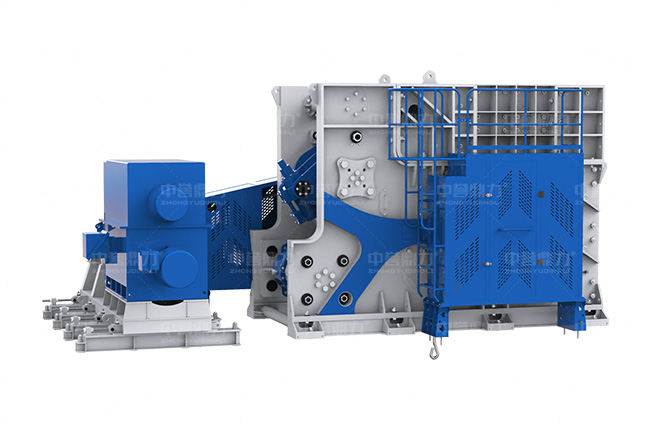 Horizontal Rotary Coarse Crusher