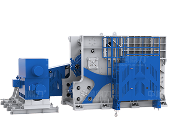 Horizontal Rotary Coarse Crusher